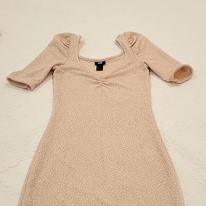 H&M Dress Cream Nude color Size XS